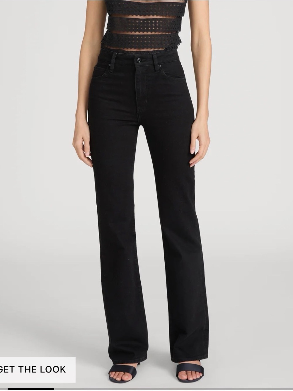 Frame The Arrow Jeans Black Size 26 Like New
